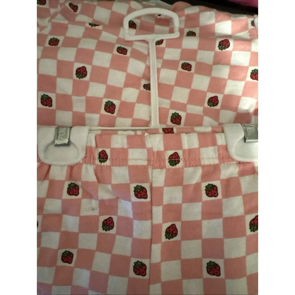 Strawberry Shortcake Infant Girls 2-Piece Top Pants Set 6 Months Pink NEW